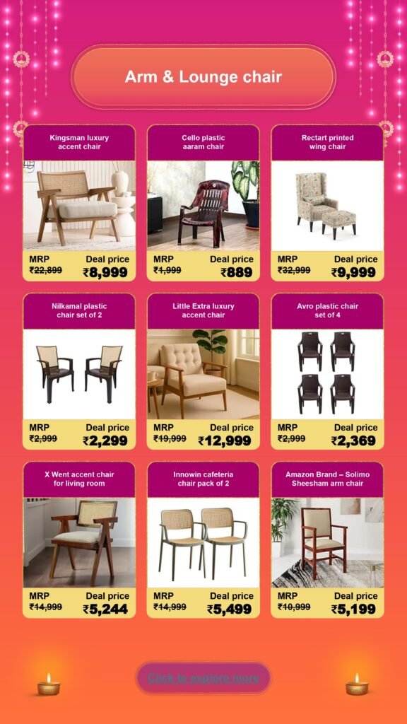 Diwali Furniture Sale: Stylish Picks for Home & Kitchen furniture page 0008