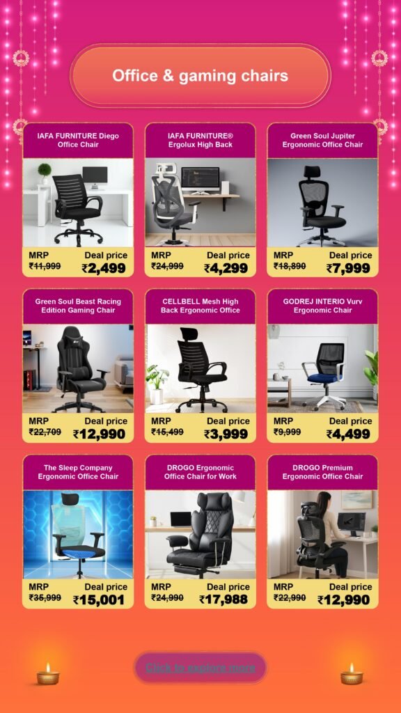 Diwali Furniture Sale: Stylish Picks for Home & Kitchen furniture page 0015