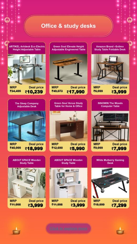 Diwali Furniture Sale: Stylish Picks for Home & Kitchen furniture page 0016