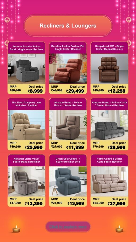 Diwali Furniture Sale: Stylish Picks for Home & Kitchen furniture page 0017