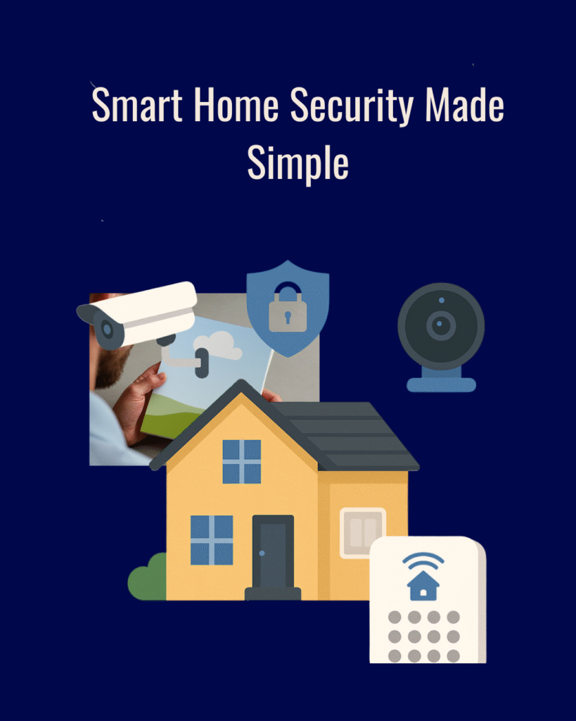 Smart Home Security Made Simple.”